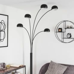 Hofstein Nikkala Stehleuchte Schwarz, 5-flammig -Bürolampen Verkäufe nikkala stehleuchte h3413852 9