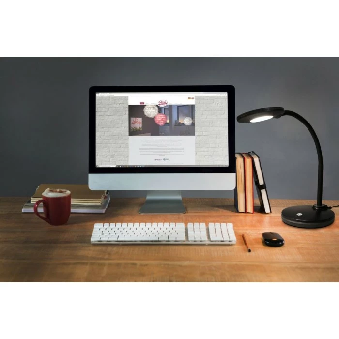 Nino Leuchten CARMEN Tischleuchte LED Silber, 1-flammig 2 Nino Leuchten CARMEN Tischleuchte LED Silber, 1-flammig – Bild 2