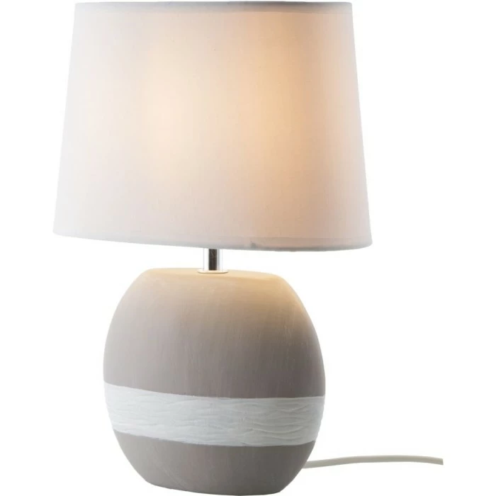 Nino Leuchten CRETO Tischleuchte Grau, Weiß, 1-flammig 1 Nino Leuchten CRETO Tischleuchte Grau, Weiß, 1-flammig