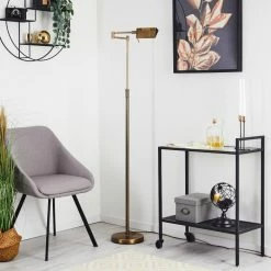 Hofstein Norrlida Stehleuchte LED Messing, 1-flammig -Bürolampen Verkäufe norrlida stehleuchte h3426067 11