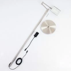 Hofstein Norrlida Stehleuchte LED Nickel-Matt, 1-flammig -Bürolampen Verkäufe norrlida stehleuchte h3426081 4