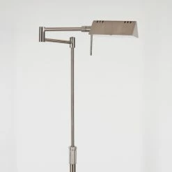 Hofstein Norrlida Stehleuchte LED Nickel-Matt, 1-flammig -Bürolampen Verkäufe norrlida stehleuchte h3426081 7