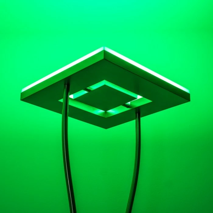 Hofstein Notigi Deckenfluter LED Nickel-Matt, 2-flammig, Fernbedienung, Farbwechsler 21 Hofstein Notigi Deckenfluter LED Nickel-Matt, 2-flammig, Fernbedienung, Farbwechsler – Bild 21