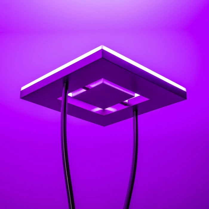 Hofstein Notigi Deckenfluter LED Nickel-Matt, 2-flammig, Fernbedienung, Farbwechsler 23 Hofstein Notigi Deckenfluter LED Nickel-Matt, 2-flammig, Fernbedienung, Farbwechsler – Bild 23