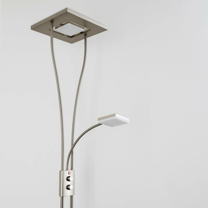 Hofstein Notigi Deckenfluter LED Nickel-Matt, 2-flammig, Fernbedienung, Farbwechsler 28 Hofstein Notigi Deckenfluter LED Nickel-Matt, 2-flammig, Fernbedienung, Farbwechsler – Bild 28