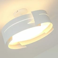 Hofstein Novara Deckenleuchte Weiß, 3-flammig -Bürolampen Verkäufe novara deckenleuchte h382 7