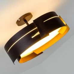 Hofstein Novara Deckenleuchte Braun, 3-flammig -Bürolampen Verkäufe novara deckenleuchte h383 11