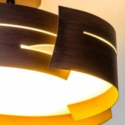 Hofstein Novara Deckenleuchte Braun, 3-flammig -Bürolampen Verkäufe novara deckenleuchte h383 7