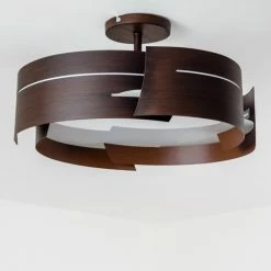 Hofstein Novara Deckenleuchte Braun, 3-flammig -Bürolampen Verkäufe novara deckenleuchte h383 9