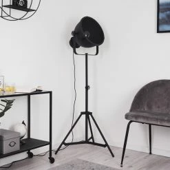 Hofstein Ogho Stehleuchte Schwarz, 1-flammig -Bürolampen Verkäufe ogho stehleuchte h3413784 11