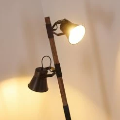 Hofstein Oksbol Stehleuchte Grau, Dunkelbraun, Stahl gebürstet, 2-flammig 26 Hofstein Oksbol Stehleuchte Grau, Dunkelbraun, Stahl gebürstet, 2-flammig -Bürolampen Verkäufe oksbol stehleuchte h3350362 8