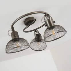 Hofstein Oksevej Deckenleuchte Grau, 3-flammig -Bürolampen Verkäufe oksevej deckenleuchte h3350096 8