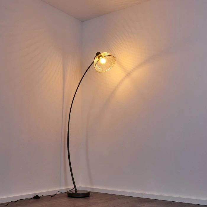 Hofstein Oksevej Stehleuchte Chrom, 1-flammig 10 Hofstein Oksevej Stehleuchte Chrom, 1-flammig – Bild 10