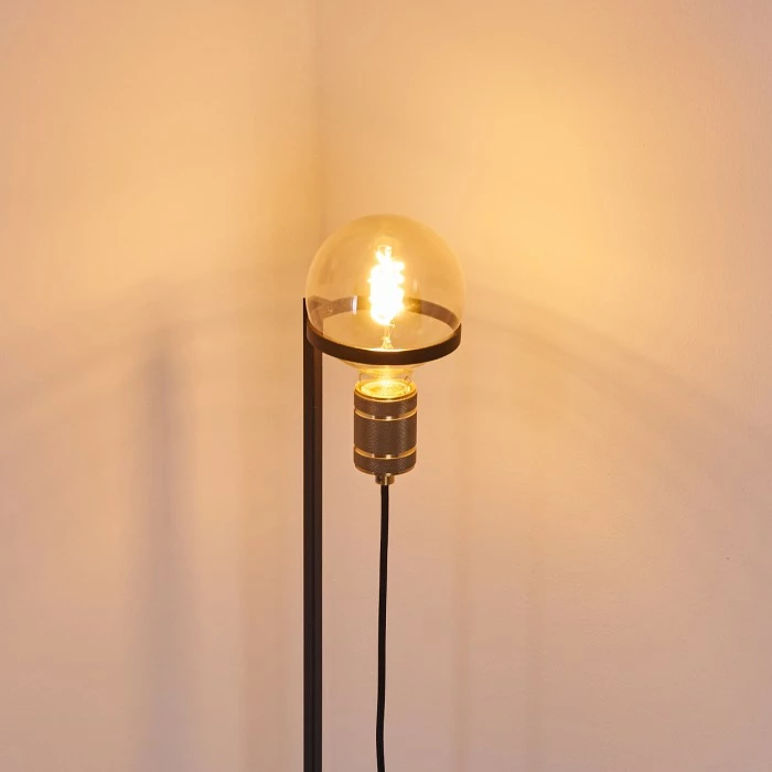Hofstein Okudari Stehleuchte Messing, Schwarz, Gold, 1-flammig 13 Hofstein Okudari Stehleuchte Messing, Schwarz, Gold, 1-flammig – Bild 13