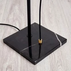 Hofstein Okudari Stehleuchte Messing, Schwarz, Gold, 1-flammig 36 Hofstein Okudari Stehleuchte Messing, Schwarz, Gold, 1-flammig -Bürolampen Verkäufe okudari stehleuchte h3358290 17