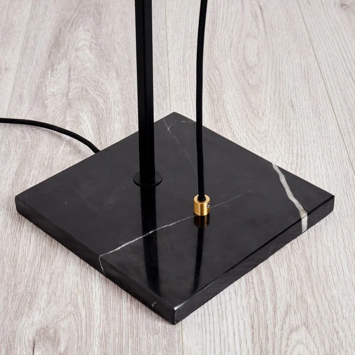 Hofstein Okudari Stehleuchte Messing, Schwarz, Gold, 1-flammig 18 Hofstein Okudari Stehleuchte Messing, Schwarz, Gold, 1-flammig – Bild 18