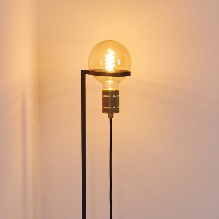 Hofstein Okudari Stehleuchte Messing, Schwarz, Gold, 1-flammig 3 Hofstein Okudari Stehleuchte Messing, Schwarz, Gold, 1-flammig – Bild 3