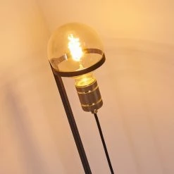 Hofstein Okudari Stehleuchte Messing, Schwarz, Gold, 1-flammig 24 Hofstein Okudari Stehleuchte Messing, Schwarz, Gold, 1-flammig -Bürolampen Verkäufe okudari stehleuchte h3358290 5