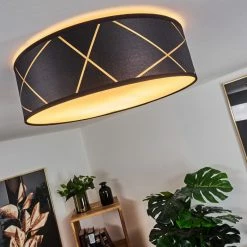 Hofstein Opatija Deckenleuchte Schwarz, Weiß, Gold, 3-flammig -Bürolampen Verkäufe opatija deckenleuchte h3434031 4