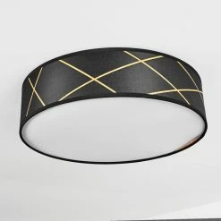 Hofstein Opatija Deckenleuchte LED Schwarz, Weiß, Gold, 1-flammig -Bürolampen Verkäufe opatija deckenleuchte h3434055 6