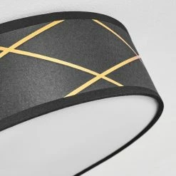 Hofstein Opatija Deckenleuchte LED Schwarz, Weiß, Gold, 1-flammig -Bürolampen Verkäufe opatija deckenleuchte h3438206 2