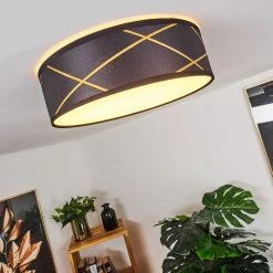 Hofstein Opatija Deckenleuchte LED Schwarz, Weiß, Gold, 1-flammig -Bürolampen Verkäufe opatija deckenleuchte h3438206 7