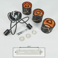 Hofstein Opatija Deckenleuchte Schwarz, 3-flammig -Bürolampen Verkäufe opatija deckenleuchte h3442098 4