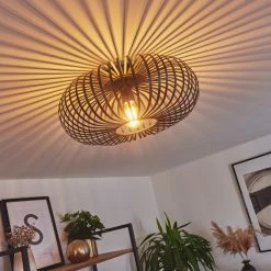 Hofstein Oravi Deckenleuchte Schwarz, 1-flammig -Bürolampen Verkäufe oravi deckenleuchte h3442708 6