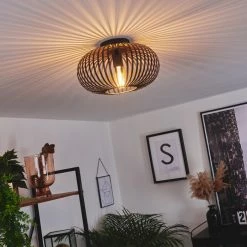 Hofstein Oravi Deckenleuchte Schwarz, 1-flammig -Bürolampen Verkäufe oravi deckenleuchte h3444504 10