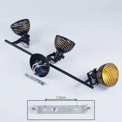 Hofstein Osina Deckenleuchte Schwarz, 3-flammig -Bürolampen Verkäufe osina deckenleuchte h3017586 4