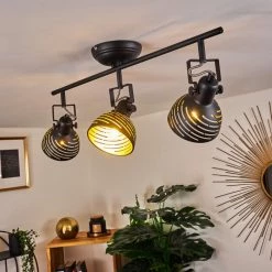 Hofstein Osina Deckenleuchte Schwarz, 3-flammig -Bürolampen Verkäufe osina deckenleuchte h3017586 8