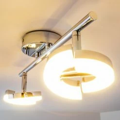 Hofstein Paris Deckenspot LED Chrom, 2-flammig 19 Hofstein Paris Deckenspot LED Chrom, 2-flammig -Bürolampen Verkäufe paris deckenspot h167701 2