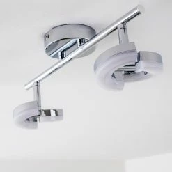 Hofstein Paris Deckenspot LED Chrom, 2-flammig 22 Hofstein Paris Deckenspot LED Chrom, 2-flammig -Bürolampen Verkäufe paris deckenspot h167701 5