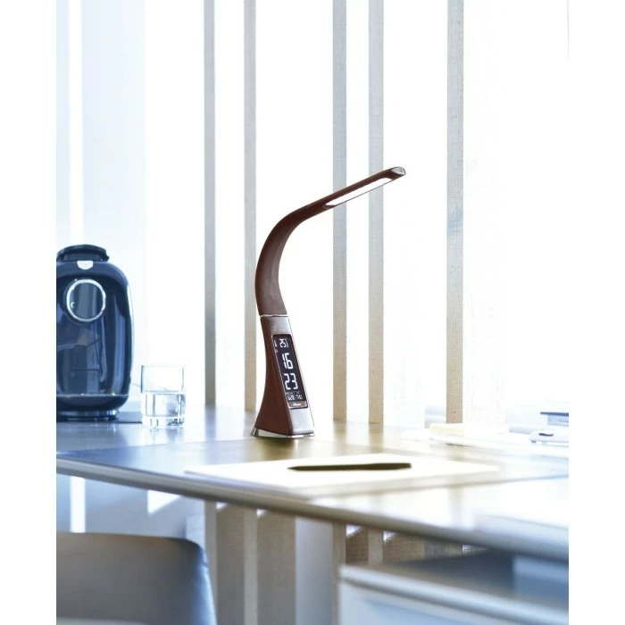 Paul Neuhaus Leuchten Paul Neuhaus ALEX Tischleuchte LED Braun, 1-flammig 2 Paul Neuhaus Leuchten Paul Neuhaus ALEX Tischleuchte LED Braun, 1-flammig – Bild 2