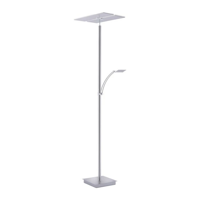 Paul Neuhaus Leuchten Paul Neuhaus ARTUR Stehleuchte LED Edelstahl, 2-flammig 3 Paul Neuhaus Leuchten Paul Neuhaus ARTUR Stehleuchte LED Edelstahl, 2-flammig – Bild 3