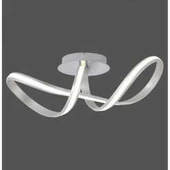 Paul Neuhaus Leuchten Paul Neuhaus Deckenleuchte MELINDA LED Edelstahl, 1-flammig