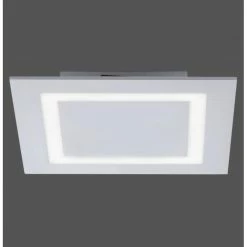 Paul Neuhaus Q-Serie Paul Neuhaus Deckenleuchte Q-MIRAN LED Aluminium, 1-flammig, Fernbedienung, Farbwechsler -Bürolampen Verkäufe paul neuhaus deckenleuchte q miran 8160 95 5