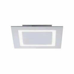 Paul Neuhaus Q-Serie Paul Neuhaus Deckenleuchte Q-MIRAN LED Aluminium, 1-flammig, Fernbedienung, Farbwechsler -Bürolampen Verkäufe paul neuhaus deckenleuchte q miran 8160 95 6