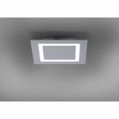 Paul Neuhaus Q-Serie Paul Neuhaus Deckenleuchte Q-MIRAN LED Aluminium, 1-flammig, Fernbedienung, Farbwechsler -Bürolampen Verkäufe paul neuhaus deckenleuchte q miran 8160 95 8
