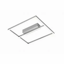 Paul Neuhaus Leuchten Paul Neuhaus INIGO Deckenleuchte LED Edelstahl, 1-flammig -Bürolampen Verkäufe paul neuhaus inigo deckenleuchte 6629 55 2