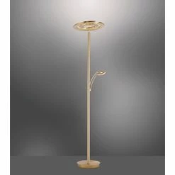 Paul Neuhaus Leuchten Paul Neuhaus MARTIN Stehleuchte LED Messing, 1-flammig -Bürolampen Verkäufe paul neuhaus martin stehleuchte 680 60 8