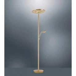 Paul Neuhaus Leuchten Paul Neuhaus MARTIN Stehleuchte LED Messing, 1-flammig -Bürolampen Verkäufe paul neuhaus martin stehleuchte 680 60 9