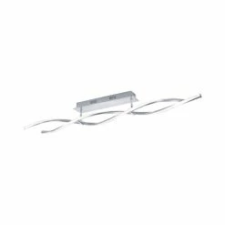 Paul Neuhaus Leuchten Paul Neuhaus Polina Deckenleuchte LED Edelstahl, 2-flammig -Bürolampen Verkäufe paul neuhaus polina deckenleuchte 9143 552 3