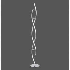 Paul Neuhaus Leuchten Paul Neuhaus Polina Stehleuchte LED Edelstahl, 2-flammig