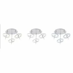 Paul Neuhaus Q-Serie Paul Neuhaus Q-AMY Deckenleuchte LED Edelstahl, 6-flammig, Fernbedienung 10 Paul Neuhaus Q-Serie Paul Neuhaus Q-AMY Deckenleuchte LED Edelstahl, 6-flammig, Fernbedienung -Bürolampen Verkäufe paul neuhaus q amy deckenleuchte 6891 55 3