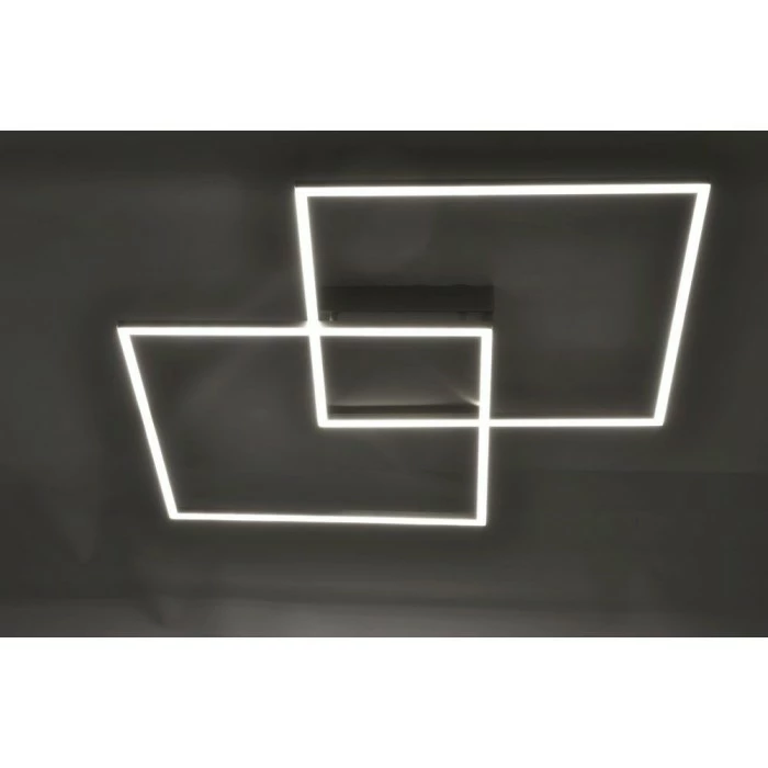 Paul Neuhaus Q-Serie Paul Neuhaus Q-Inigo Deckenleuchte LED Edelstahl, 2-flammig, Fernbedienung 4 Paul Neuhaus Q-Serie Paul Neuhaus Q-Inigo Deckenleuchte LED Edelstahl, 2-flammig, Fernbedienung – Bild 4