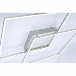 Paul Neuhaus Q-Serie Paul Neuhaus Q-Inigo Deckenleuchte LED Edelstahl, 2-flammig, Fernbedienung 13 Paul Neuhaus Q-Serie Paul Neuhaus Q-Inigo Deckenleuchte LED Edelstahl, 2-flammig, Fernbedienung -Bürolampen Verkäufe paul neuhaus q inigo deckenleuchte 6431 55 k 4