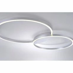 Paul Neuhaus Q-Serie Paul Neuhaus Q-KATE Deckenleuchte LED Aluminium, 1-flammig, Fernbedienung -Bürolampen Verkäufe paul neuhaus q kate deckenleuchte 6589 95 8