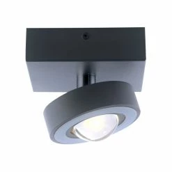 Paul Neuhaus Q-Serie Paul Neuhaus Q-MIA Deckenleuchte LED Anthrazit, 1-flammig, Fernbedienung -Bürolampen Verkäufe paul neuhaus q mia deckenleuchte 9186 13 2