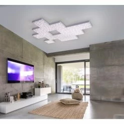 Paul Neuhaus Q-Serie Paul Neuhaus Q-UNIVERSE Erweiterungspanel LED Weiß, 1-flammig, Farbwechsler -Bürolampen Verkäufe paul neuhaus q universe erweiterungspanel 6052 16 4